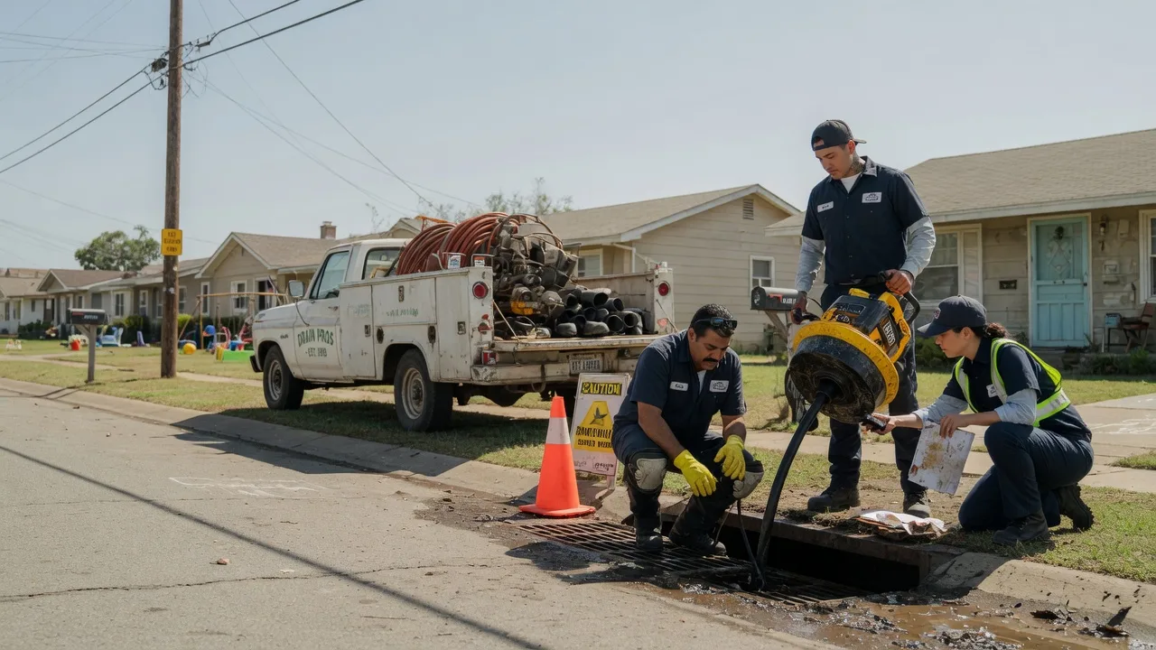 Drain Cleaning in Mexia, TX near me